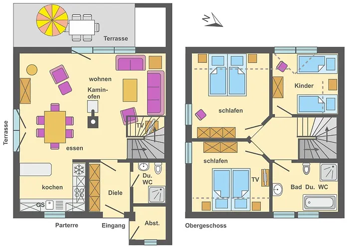 Freesenbruch Doppelhaushaelfte 9 - Waldblick Casa de Férias Zingst